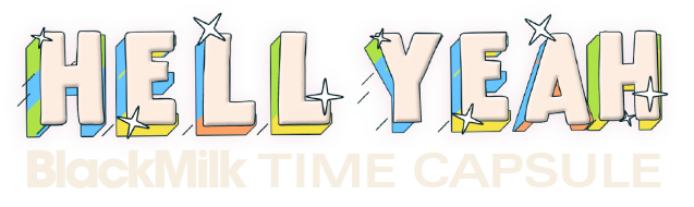 The BlackMilk Time Capsule Logo